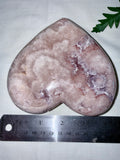 Pink Amethyst Heart