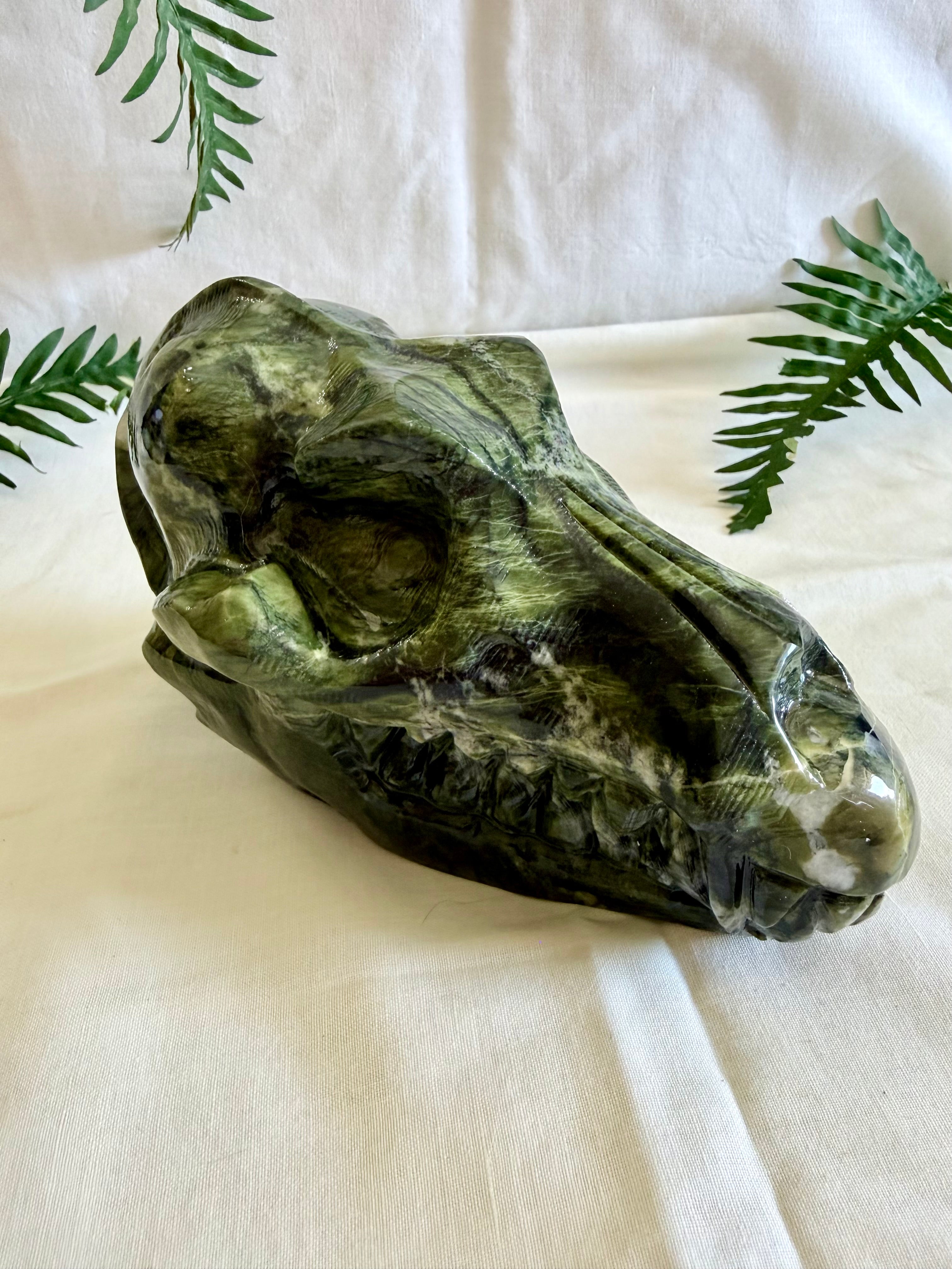 Xiuyan Jade Skull