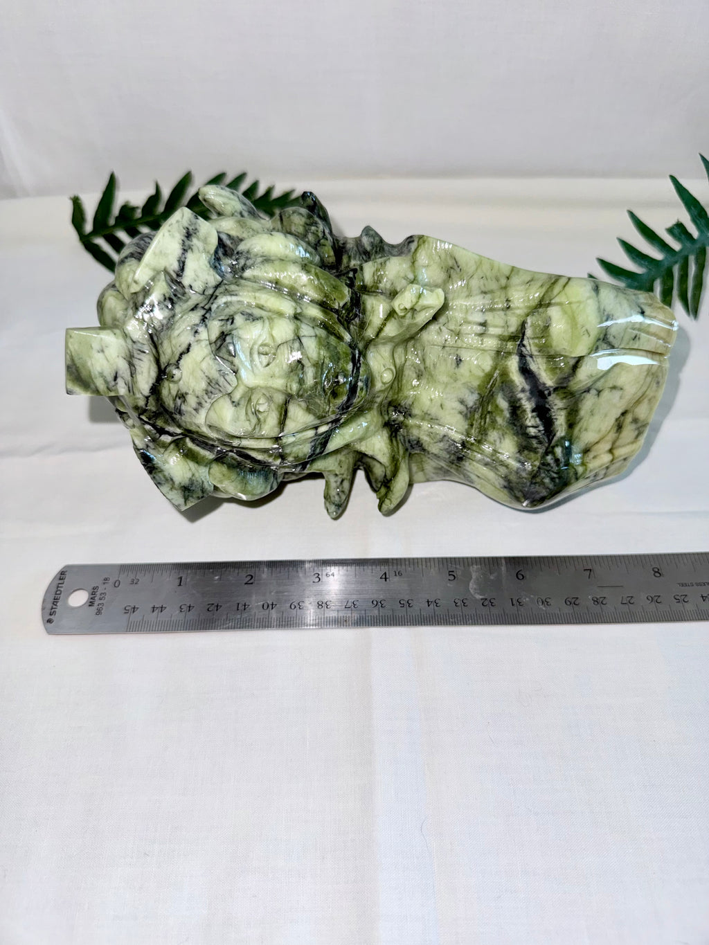 Xiuyan Jade Medusa Carving