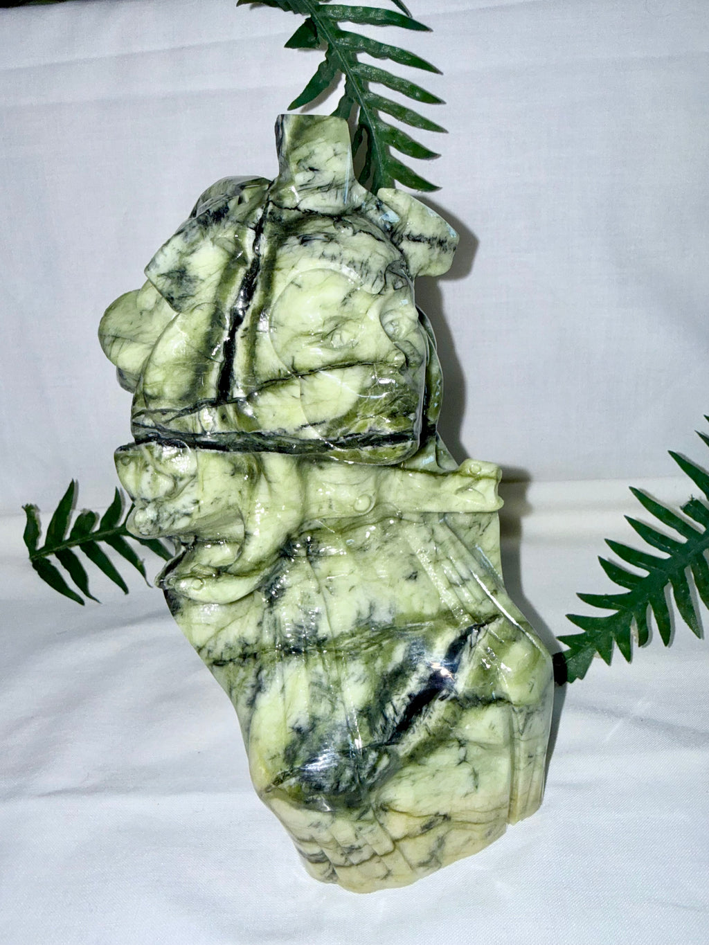 Xiuyan Jade Medusa Carving