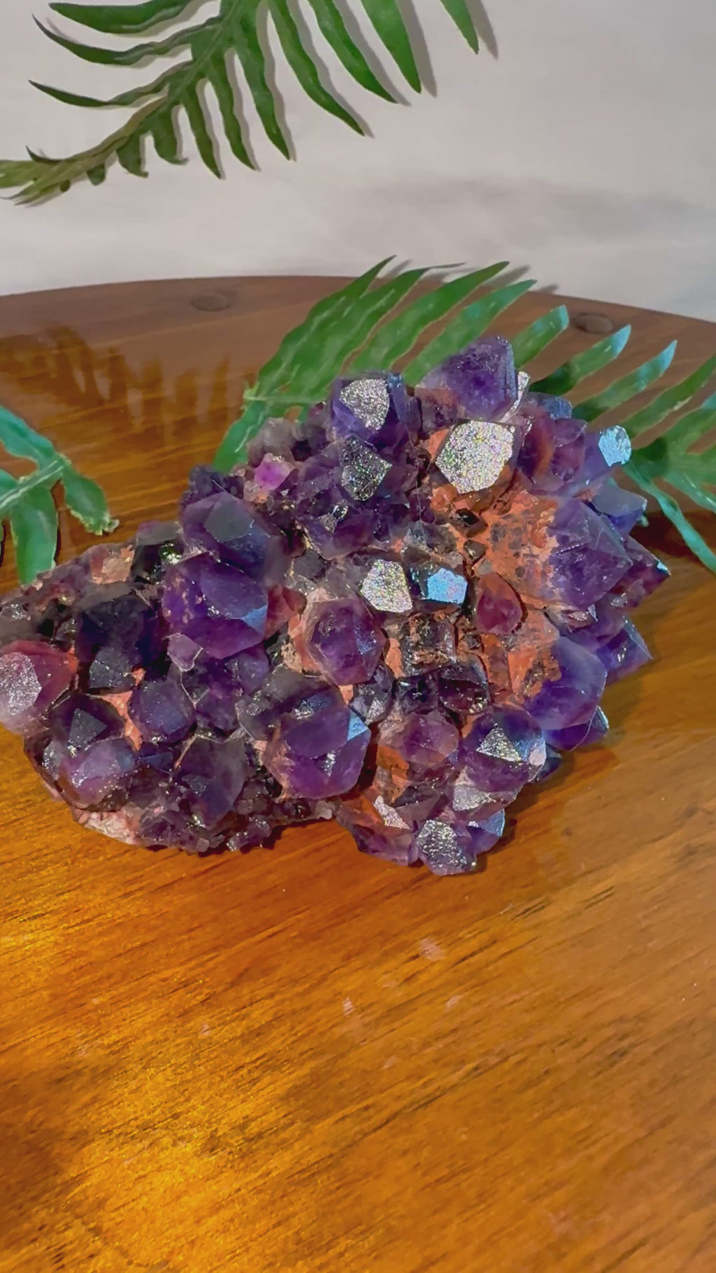 Raw Amethyst Flower Cluster